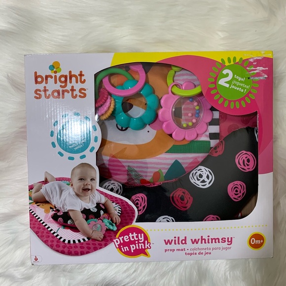 bright starts mat pink